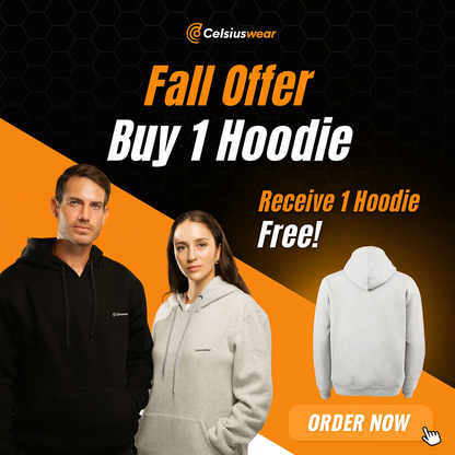 CelsiusHoodie™ 2.0 - Heated Hoodie (BUY 1, GET 1 FREE)