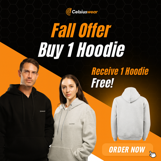 CelsiusHoodie™ 2.0 - Heated Hoodie (BUY 1, GET 1 FREE)